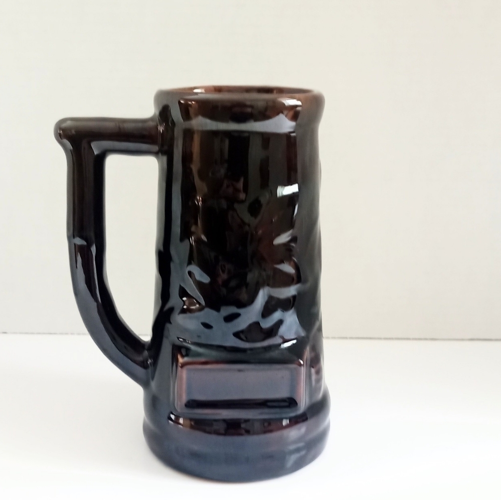 Ceramic beer mug